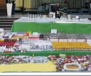 ضبط مواد مخدرة بحوزة تشكيل عصابى شديد الخطورة قيمتها 205 مليون جنيه