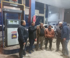 تموين شمال سيناء تكثف حملاتها الرقابية على محطات الوقود والغاز لمنع التلاعب بالأسعار