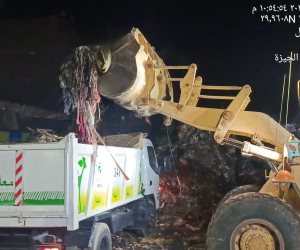 استجابة لشكاوى المواطنين.. رفع ٤١٠ طن مخلفات وتعامل فوري مع تجمعات المخلفات بالشوارع