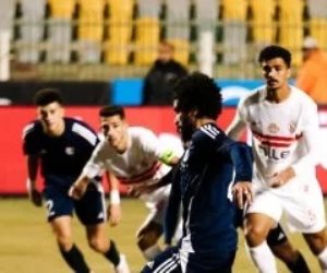 إنبي يتقدم على الزمالك بهدف في الشوط الأول بالدوري المصري