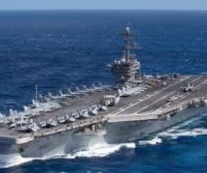 الجيش الأمريكى: اندلاع حريق على متن حاملة الطائرات "يو إس إس جيرالد فورد"