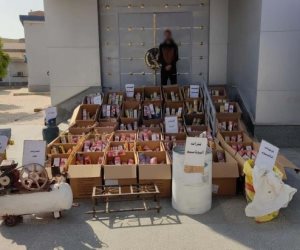 ضبط أكثر من مليون قطعة ألعاب نارية متنوعة