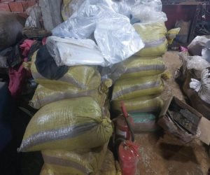 ضبط بن مغشوش مع «بسلة» في مصنع غير مرخص بالقليوبية 