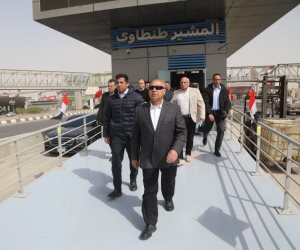 وزير النقل يتفقد التشطيبات النهائية وجاهزية المرحلة الثانية من مشروع الأتوبيس الترددي