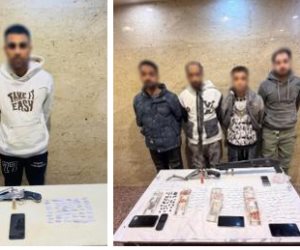 ضبط مرتكبى واقعة إطلاق أعيرة نارية لخلافات بينهم حول ترويج المواد المخدرة فى القليوبية