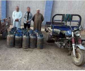 حملات بالمحافظات تنجح فى ضبط عدد من المتهمين ببيع أسطوانات بوتاجاز بأزيد من السعر