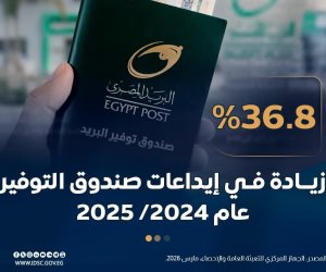 166.2 مليار جنيه إجمالي المبالغ المودعة.. زيادة 36.8% في إجمالي إيداعات صندوق التوفير خلال عام 2024-2025
