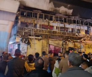 بسبب أنبوبة هيليوم.. السيطرة على حريق داخل مول بدمياط وضبط صاحب المحل