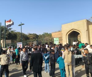 حديقة الأزهر تفتح أبوابها لاستقبال الزائرين فى أول أيام عيد الفطر   