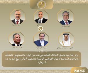 بتوجيهات رئاسية.. وزير الخارجية يتواصل مع وزراء خارجية باكستان وتركيا وإيران وقطر والمبعوث الأمريكى لاحتواء عواقب التصعيد الحالي