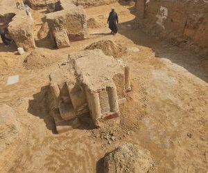 الكشف عن مبنى أثري يرجع إلى بدايات الرهبنة القبطية خلال القرن الخامس الميلادي بمنطقة القلايا بالبحيرة
