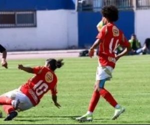 انسحاب الطيران أمام الأهلى بعد الخسارة 10-0 بدورى الكرة النسائية