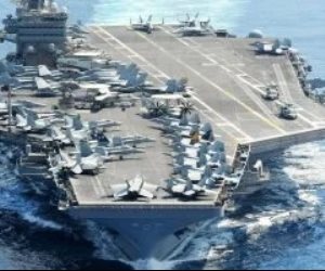 في تصريحات مفاجئة .. ترامب يقر باستهداف حاملة الطائرات إبراهام لينكولن بنحو 100 صاروخ إيران