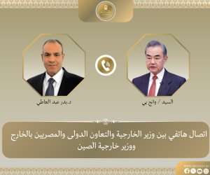 وزيرا خارجية مصر والصين يبحثان تطورات التصعيد في المنطقة 