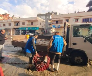 الأمطار تضرب أنحاء شمال سيناء.. والمحافظة ترفع درجة الاستعداد لمواجهة الأحوال الجوية (صور)