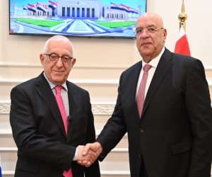 المستشار هشام بدوي رئيس مجلس النواب يلتقي رئيس البرلمان اليوناني