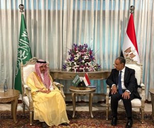 على هامش الاجتماع الوزارى الرباعي في باكستان.. وزير الخارجية يبحث مع نظيره السعودي جهود التهدئة الإقليمية وتغليب المسار الدبلوماسي 