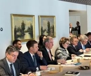 سفير مصر ببروكسل يستضيف اجتماعا للسفراء العرب مع سفراء دول الاتحاد الأوروبى