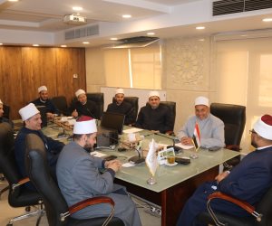 أمين (البحوث الإسلاميَّة) يجتمع بإدارة التوجيه ويؤكِّد ضرورة تكثيف الجهود الدعويَّة وتعزيز آليَّات المتابعة والتقييم