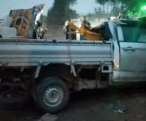 منذ قليل .. النيابة العامة بالسادات تعاين موقع حادث تصادم راح ضحيته 8 أشخاص بالمنوفية