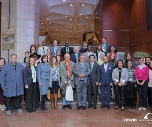 مدير مكتبة الإسكندرية يفتتح ندوة "فن الحياة" (صور)