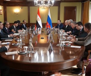 وزير الخارجية يلتقي نائب رئيس الوزراء الروسي فى موسكو لمناقشة التعاون الثنائي