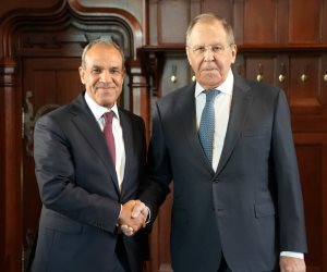 وزيرا خارجية مصر وروسيا يبحثان فى موسكو سبل تطوير العلاقات الثنائية والتطورات الإقليمية