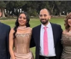 عمرو أديب ولميس الحديدي يحتفلان بخطبة ابنهما