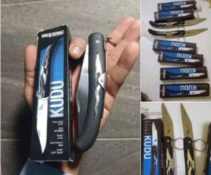 ضبط شخص لقيامه بإدارة صفحة بمواقع التواصل للترويج لبيع أسلحة بيضاء بمقابل مادي