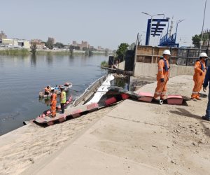 الجهاز التنظيمي والقابضة للمياه: لا تأثير على جودة مياه الشرب نتيجة تسرب بقعة سولار بترعة الإسماعيلية