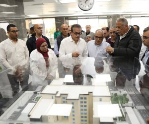 وزير الصحة يتفقد تطوير مستشفى مدينة نصر للتأمين الصحي ويوجه بسرعة استكمال الأعمال
