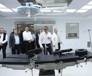 وزير الصحة يتفقد المبنى الجديد بمستشفى صدر العباسية ويوجه بسرعة تجهيزه تمهيداً لافتتاحه خلال أيام