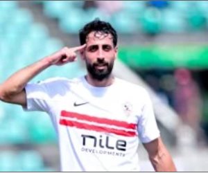 عدى الدباغ يسجل هدف التعادل للزمالك أمام المصرى بصناعة من بيزيرا