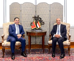 وزير الخارجية يستقبل نظيره المغربى ويبحثان تعزيز العلاقات الثنائية ومستجدات الوضع الاقليمى 