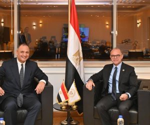 وزير الاستثمار والتجارة الخارجية يجري مباحثات مع وزير التجارة المغربي لزيادة حركة التجارة بين البلدين