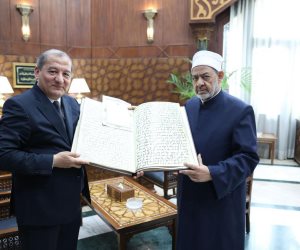 شيخ الأزهر يستقبل وفدًا أوزبكيًّا رفيع المستوى لبحث تعزيز التعاون العلمي والدعوي