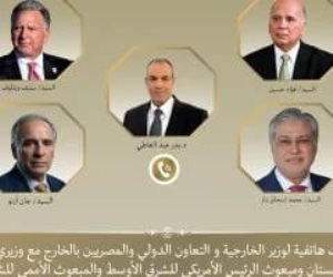 وزير الخارجية يواصل اتصالاته لبحث جهود خفض التصعيد واحتواء الموقف المتصاعد