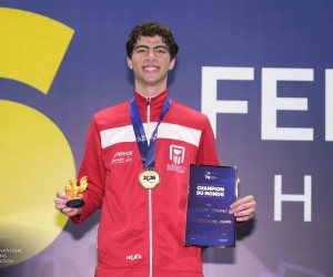 وزير الشباب والرياضة يهنئ يوسف شامل بذهبية العالم للسلاح بالبرازيل