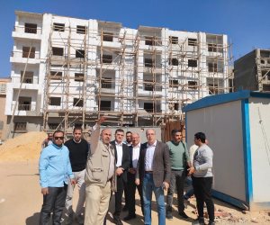 مسؤولو الوزارة يتفقدون مشروع «نزهة التجمع الثالث» بمدينة القاهرة الجديدة للوقوف على معدلات التنفيذ