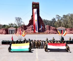 انطلاق فعاليات التدريب المصري الهندي المشترك «إعصار-4»