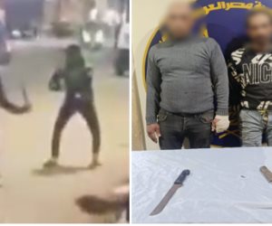 ضبط طرفي مشاجرة بسلاح أبيض بمنطقة مسطرد في القليوبية