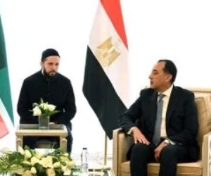 رئيس الوزراء يستقبل رئيس جمهورية تتارستان بروسيا الاتحادية