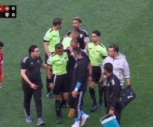 إصابة مصطفى الشهدى حكم مباراة مودرن والجونة.. ومحمد عبد العواض يستكمل اللقاء