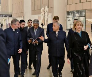 إشادة دولية بالمتحف المصري الكبير.. رئيس تتارستان: تجربة متحفية تبهر العالم