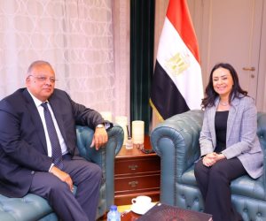 وزيرة التضامن الاجتماعي تلتقي رئيس المجلس القومي لحقوق الإنسان