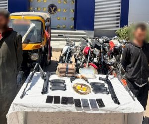 ضبط تشكيل عصابي تخصص نشاطه الإجرامي في سرقة المواطنين بالإكراه والإتجار في المخدرات بسوهاج