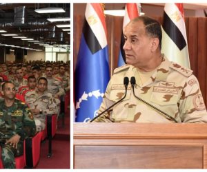 وزير الدفاع يلتقى عددا من دارسى الأكاديمية العسكرية للدراسات العليا والإستراتيجية والمعاهد العسكرية وطلبة الأكاديمية العسكرية المصرية والكليات العسكرية