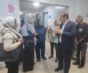 نائب وزير الصحة يفاجئ مستشفى 6 أكتوبر المركزي بزيارة مسائية.. ويُحيل المقصرين للتحقيق
