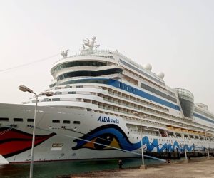 وصول السفينة السياحية «AIDA STELLA» إلى ميناء غرب بورسعيد وعلى متنها 2715 راكبًا