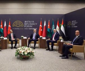 على هامش منتدى أنطاليا الدبلوماسي.. وزير الخارجية يؤكد على ثوابت الموقف المصري من القضية الفلسطينية